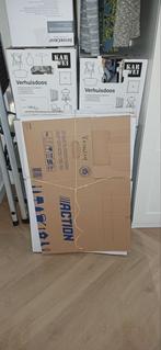 Verhuisdozen Karwei & Action -15 stuks- Gebruikt, Doe-het-zelf en Verbouw, Kratten en Dozen, Ophalen, 40 tot 60 cm, 50 tot 75 cm