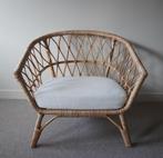 IKEA Stockholm grote rotan fauteuil 2017 eerste editie, Ophalen, Zo goed als nieuw, 75 tot 100 cm, Riet of Rotan