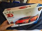 3D puzzel Lamborghini Huracan nieuw in plastic, Ophalen of Verzenden, Minder dan 500 stukjes, Nieuw, Rubik's of 3D-puzzel
