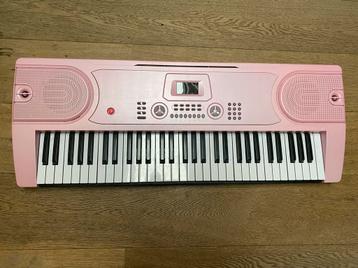 Fazley FKB-050-P 61 toetsen keyboard roze beschikbaar voor biedingen