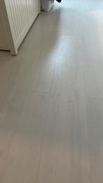 Witte laminaat vloer IKEA, gratis afhalen én demonteren, Ophalen, Gebruikt, Wit, 10 tot 25 m²