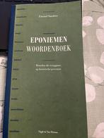 Ewoud Sanders - Eponiemen Woordenboek, Boeken, Woordenboeken, Gelezen, Overige uitgevers, Ophalen of Verzenden, Nederlands