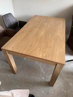 Eikenhouten look eettafel gratis af te halen, Huis en Inrichting, Tafels | Eettafels, Ophalen, Gebruikt, 50 tot 100 cm, 150 tot 200 cm