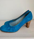 Fred de la Bretoniere pumps blauw suede maat 41, Ophalen of Verzenden, Zo goed als nieuw, Blauw
