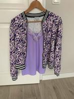 Sweet Jewellery jasje en top - Maat M, Maat 38/40 (M), Paars, Ophalen of Verzenden, Zo goed als nieuw