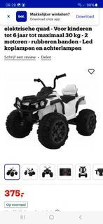 Elektrische  kinder quad 12v, Ophalen