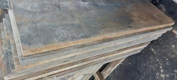 Vijverranden van Chinees hardsteen.10 stuks. 100x30x3 cm. beschikbaar voor biedingen