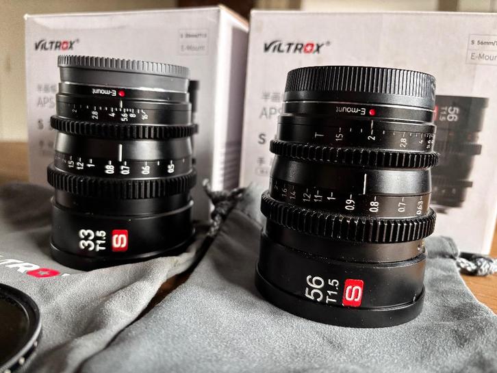 2x Viltrox prime lenzen, Audio, Tv en Foto, Fotografie | Lenzen en Objectieven, Gebruikt, Standaardlens, Ophalen of Verzenden