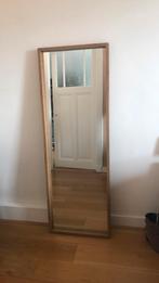 Spiegel met houten omlijsting 53 x 153, Ophalen, Gebruikt, 150 tot 200 cm, Rechthoekig