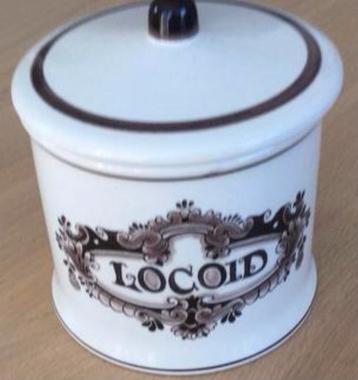 Vintage Locoid Pot met Deksel beschikbaar voor biedingen