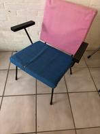 Vintage Gispen fauteuil 1401 bakeliet armleuningen, Huis en Inrichting, Fauteuils, Ophalen, Gebruikt, Metaal, Dutch design