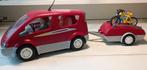 Playmobil SUV Familie Auto met Aanhangwagen 3213, Ophalen of Verzenden, Gebruikt, Jongen of Meisje