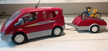 Playmobil SUV Familie Auto met Aanhangwagen 3213 beschikbaar voor biedingen
