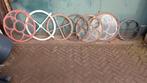 diverse ronde gietijzeren stalramen van 50 tot70 cm diameter, Ophalen of Verzenden