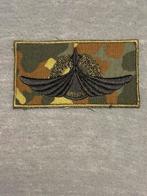 Frans Milan brevet op duitse camo, Verzamelen, Militaria | Algemeen, Verzenden, Landmacht, Duitsland, Embleem of Badge