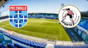 Tickets PEC Zwolle - Sparta Rotterdam te koop! beschikbaar voor biedingen