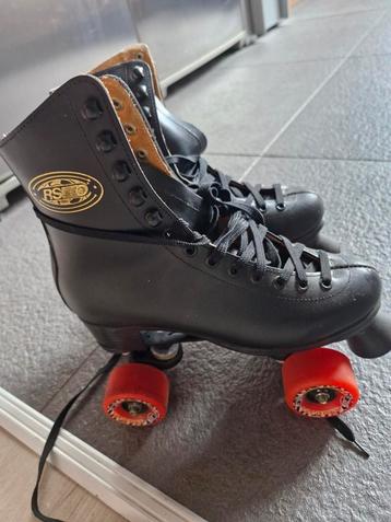 Vintage RS Rolschaatsen - Zwart Leer beschikbaar voor biedingen