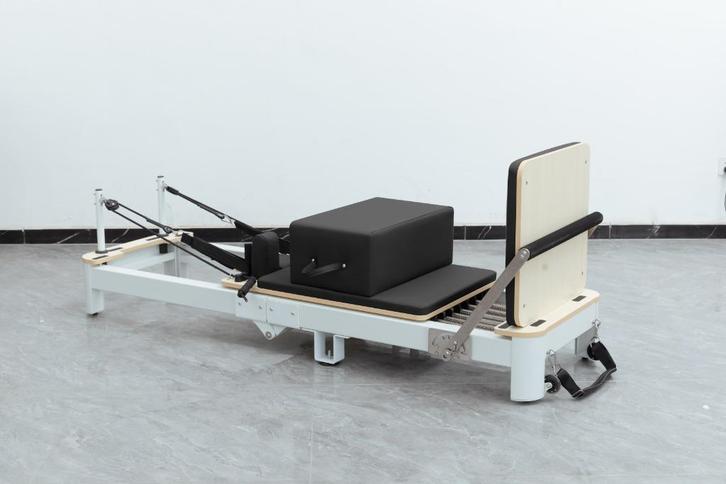 Premium Pilates Reformer White Edition – Luxe Studioapparaat, Sport en Fitness, Yoga en Pilates, Nieuw, Overig, Verzenden
