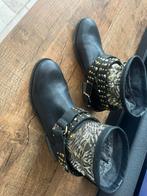 leren laarsjes als nieuw.  39, Zwart, Boots, Ophalen of Verzenden, Zo goed als nieuw