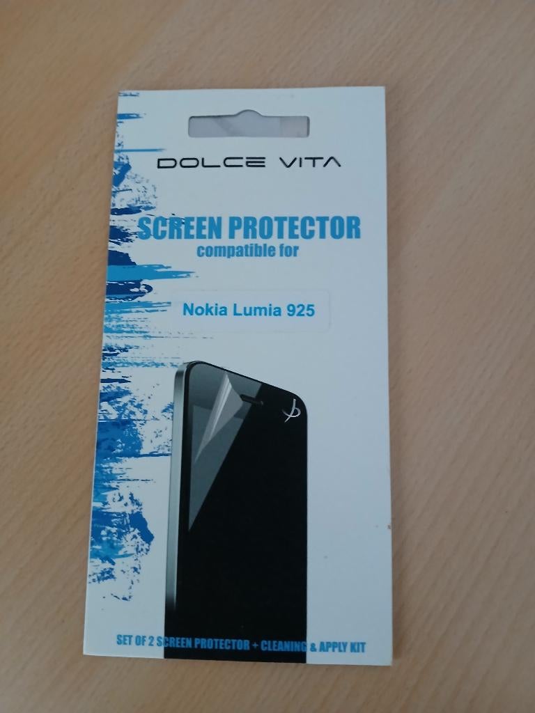 2x nieuwe screenprotector - Nokia Lumia 925, Ophalen of Verzenden, Nieuw, Frontje of Cover