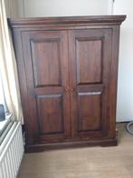 houten computerkast, Huis en Inrichting, Kasten | Computermeubels, Ophalen, Gebruikt, Koloniaal, 120 tot 170 cm