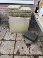 Gratis afhalen - diverse tegels, Tuin en Terras, Tegels en Klinkers, Ophalen of Verzenden, Gebruikt, Beton, Terrastegels