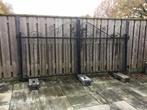 Dubbele Sierpoort, Tuin en Terras, Tuinhekken en Hekwerk, Ophalen, Gebruikt, IJzer, Spijlenhekwerk