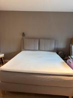 Boxspring IKEA Lillfjallet 160x200, Huis en Inrichting, Ophalen, Beige, Tweepersoons, Zo goed als nieuw
