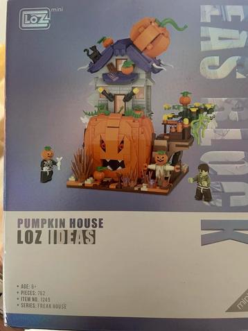 Mini bricks pompoen halloween huis nieuw beschikbaar voor biedingen