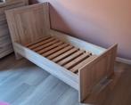 Meegroeibed junior / ledikant baby - grijs hout - Interbaby, Kinderen en Baby's, Kinderkamer | Bedden, Ophalen, Gebruikt, 70 tot 85 cm