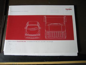 catalogus Herpa modelauto's oude jaren beschikbaar voor biedingen