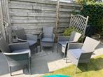 Tuinstoelen set, Ophalen, 5 zitplaatsen, Kunststof, Gebruikt