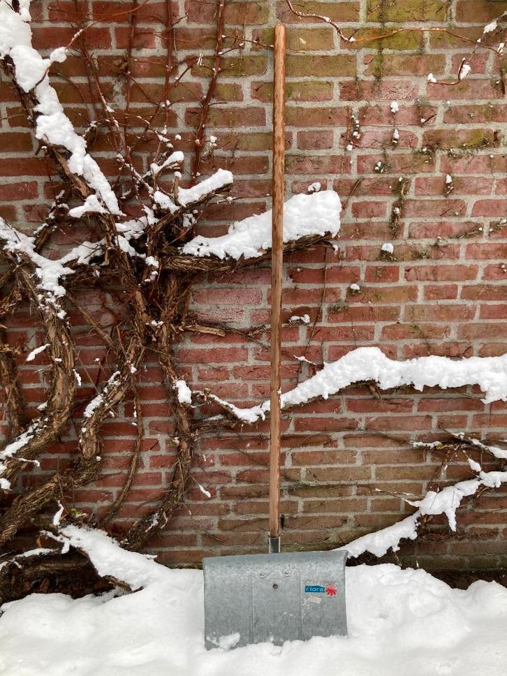 Stalen metalen sneeuwruimer sneeuwschuiver sneeuwschep, Tuin en Terras, Hand-tuingereedschap, Zo goed als nieuw, Overige soorten