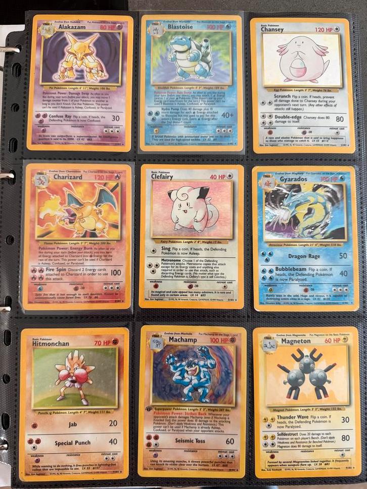 Pokémon Kaarten - Base Set - Zeldzame Kaarten!, Hobby en Vrije tijd, Verzamelkaartspellen | Pokémon, Gebruikt, Losse kaart, Ophalen of Verzenden