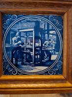 4 delftsblauwe tegels, Antiek en Kunst, Antiek | Wandborden en Tegels, Ophalen of Verzenden
