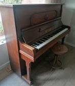 piano, Muziek en Instrumenten, Piano's, Ophalen, Gebruikt, Bruin, Piano