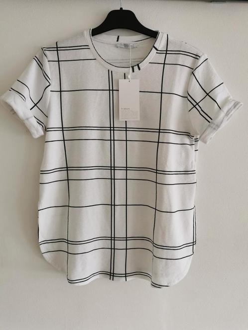 ZARA top mt. S/M, Kleding | Dames, Tops, Nieuw, Maat 36 (S), Wit, Korte mouw, Verzenden