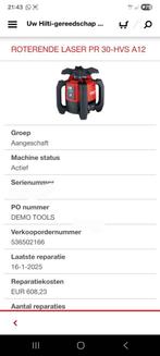 Gestolen PR 30 HVS A12 DGG Gegraveerd BELONING!!, Doe-het-zelf en Verbouw, Meetapparatuur, Ophalen of Verzenden, Zo goed als nieuw