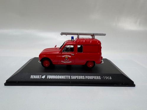 Renault 4 Brandweer 1963, Metropole Collections, 1:43, Hobby en Vrije tijd, Modelauto's | 1:43, Overige merken, Ophalen of Verzenden