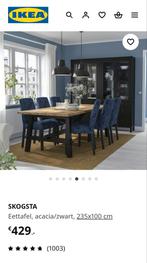Te koop Eettafel, Huis en Inrichting, Tafels | Eettafels, Ophalen, Gebruikt, 50 tot 100 cm, Vijf personen of meer