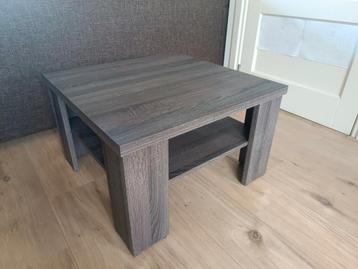 Donkergrijze Salontafel/Bijzettafel 67x67x40cm beschikbaar voor biedingen