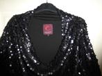 Anja Gockel opvallende pailletten top feestelijk mt L 47714, Kleding | Dames, ., Maat 42/44 (L), Ophalen of Verzenden, Zo goed als nieuw