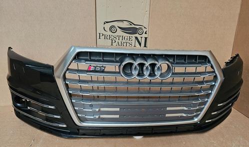 Voorbumper Audi Q7 4M0 SQ7 4M Origineel Bumper PDC KLS Zwart, Auto-onderdelen, Carrosserie en Plaatwerk, Bumper, Audi, Voor, Gebruikt