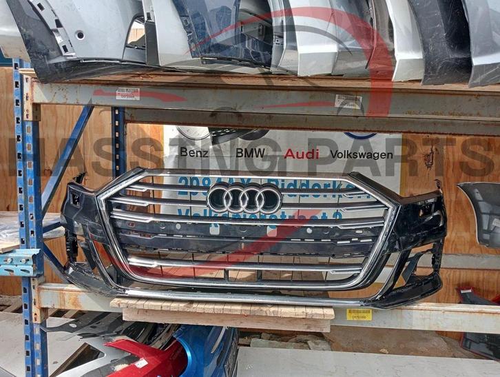 Audi A8 4N0 Voorbumper Met PDC, Auto-onderdelen, Carrosserie en Plaatwerk, Bumper, Audi, Voor, Gebruikt, Ophalen of Verzenden