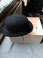 Zwarte bowler hoed  kindermaat, Kinderen en Baby's, Babykleding | Mutsen, Sjaals en Wanten, Ophalen of Verzenden, Zo goed als nieuw