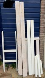 Gratis!!! Massief Grenen Hout!!!, Doe-het-zelf en Verbouw, Hout en Planken, Ophalen, Gebruikt, Minder dan 25 mm, Grenen