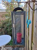 lantaarn windlicht set van 2, Ophalen, Gebruikt, 25 tot 50 cm, Zwart