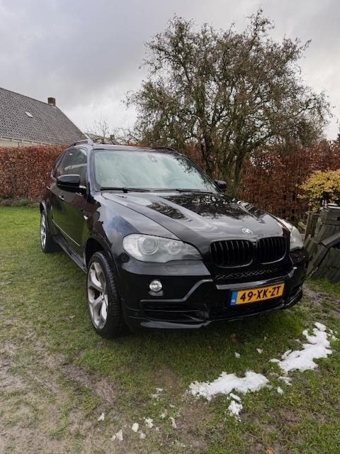 BMW X5 4.8 I AUT 2007 Zwart, Auto's, BMW, Particulier, X5, ABS, Airconditioning, Alarm, Bluetooth, Boordcomputer, Centrale vergrendeling
