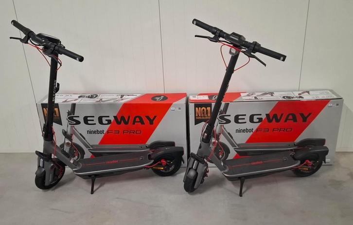 SEGWAY Ninebot Kickscooter F3 PRO E Elektrische step Zwart, Fietsen en Brommers, Steps, Nieuw, Elektrische step (E-scooter), Ophalen