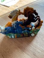 Leuk beeldje met paarden, Verzamelen, Efteling, Ophalen of Verzenden, Zo goed als nieuw, Beeldje of Poppetje